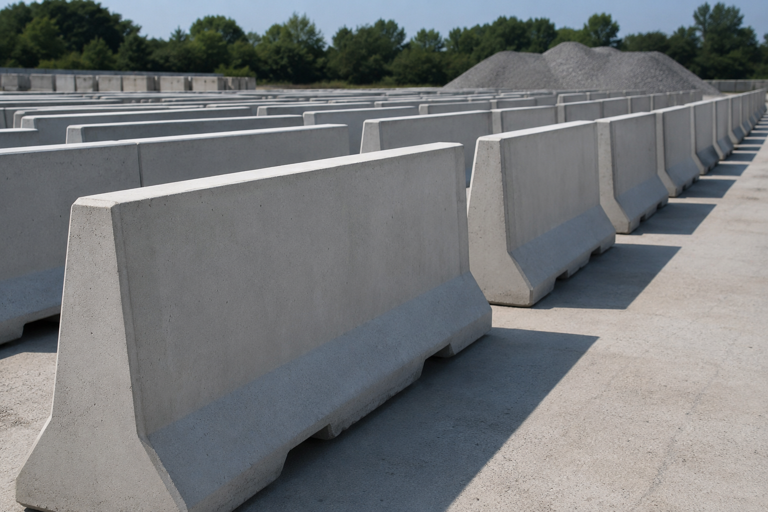 3 Meter Concrete barrier supplier uae​